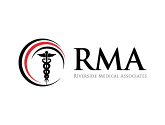 Riverside Medical Associates or RMA logo design by zakdesign700