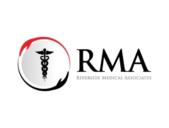 Riverside Medical Associates or RMA logo design by zakdesign700