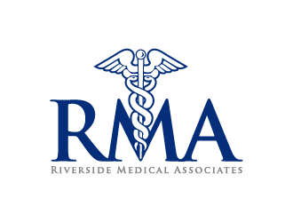 Riverside Medical Associates or RMA logo design by Andri