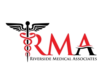 Riverside Medical Associates or RMA logo design by logoguy