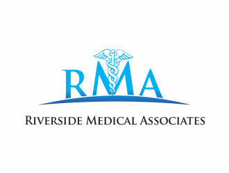 Riverside Medical Associates or RMA logo design by up2date