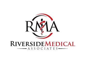 Riverside Medical Associates or RMA logo design by sanworks