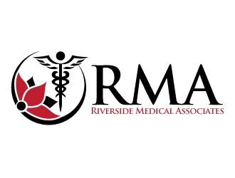 Riverside Medical Associates or RMA logo design by Dawnxisoul393