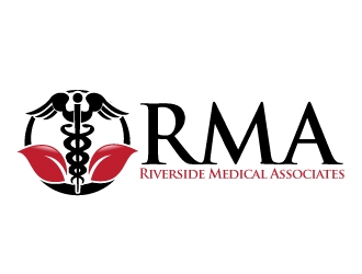 Riverside Medical Associates or RMA logo design by Dawnxisoul393