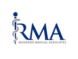 Riverside Medical Associates or RMA logo design by Andri