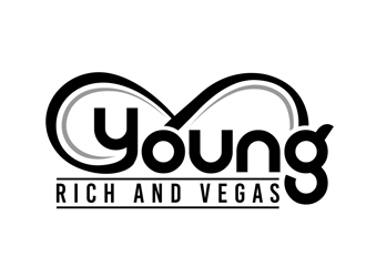 Young Rich and Vegas logo design by DreamLogoDesign