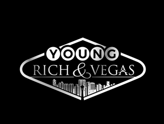 Young Rich and Vegas logo design by DreamLogoDesign