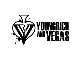 Young Rich and Vegas logo design by PRN123