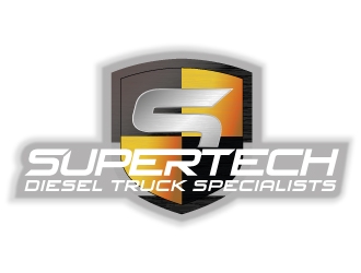 Supertech Diesel Truck Specialists logo design by MUSANG