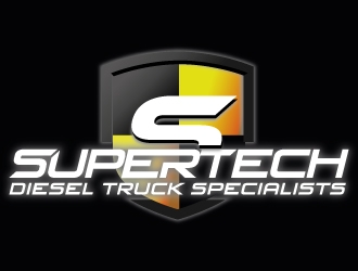 Supertech Diesel Truck Specialists logo design by MUSANG