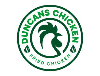 Duncans Chicken logo design by ORPiXELSTUDIOS