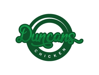 Duncans Chicken logo design by zakdesign700