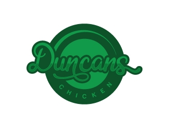 Duncans Chicken logo design by zakdesign700