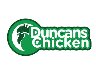 Duncans Chicken logo design by Erasedink