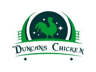 Duncans Chicken logo design by ROSHTEIN