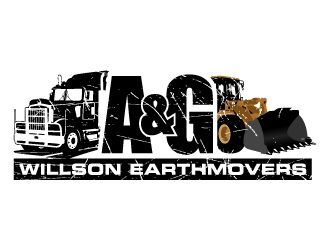 A&G Willson Earthmovers  logo design by abss