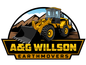 A&G Willson Earthmovers  logo design by scriotx