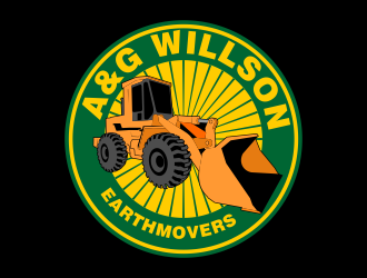 A&G Willson Earthmovers  logo design by beejo