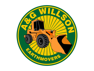 A&G Willson Earthmovers  logo design by beejo