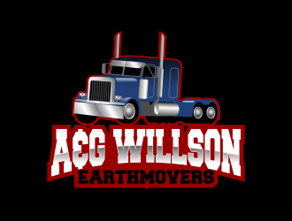 A&G Willson Earthmovers  logo design by Kruger