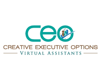 CEO Creative Executive Options - Virtual Assistants logo design by zenith