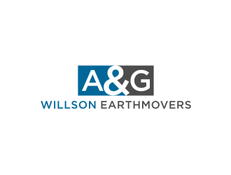 A&G Willson Earthmovers  logo design by logitec