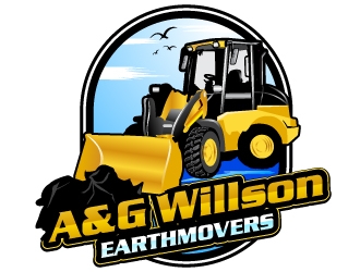 A&G Willson Earthmovers  logo design by uttam