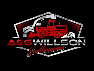 A&G Willson Earthmovers  logo design by DreamLogoDesign