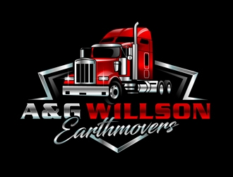 A&G Willson Earthmovers  logo design by DreamLogoDesign