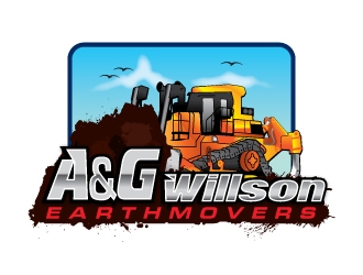 A&G Willson Earthmovers  logo design by dshineart