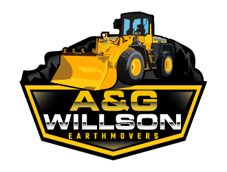 A&G Willson Earthmovers  logo design by IanGAB