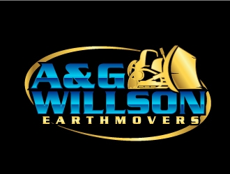 A&G Willson Earthmovers  logo design by desynergy