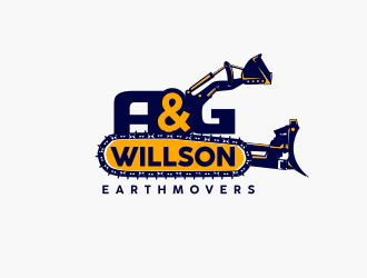 A&G Willson Earthmovers  logo design by schiena