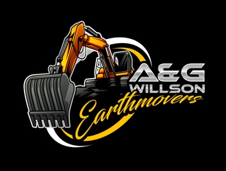 A&G Willson Earthmovers  logo design by DreamLogoDesign