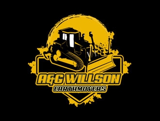 A&G Willson Earthmovers  logo design by LogoInvent