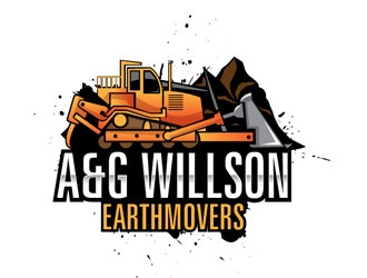 A&G Willson Earthmovers  logo design by frontrunner