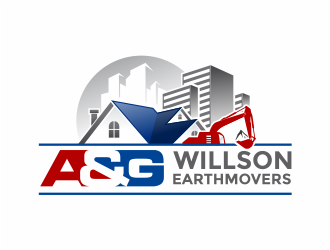 A&G Willson Earthmovers  logo design by mutafailan