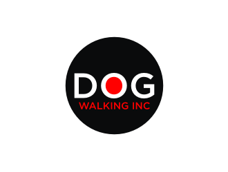 Dog Walking Inc logo design by bricton