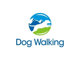 Dog Walking Inc logo design by cikiyunn