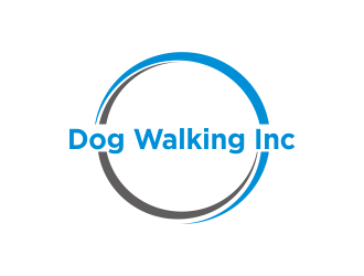 Dog Walking Inc logo design by Greenlight