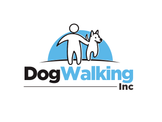 Dog Walking Inc logo design by YONK