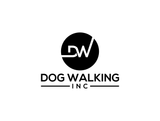 Dog Walking Inc logo design by RIANW