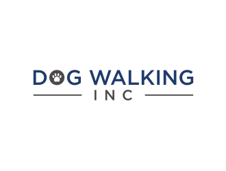 Dog Walking Inc logo design by asyqh