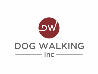 Dog Walking Inc logo design by afra_art