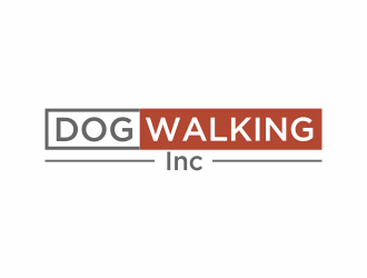 Dog Walking Inc logo design by afra_art