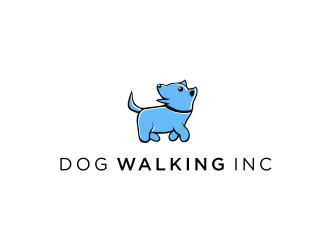 Dog Walking Inc logo design by Msinur