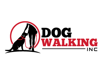 Dog Walking Inc logo design by THOR_