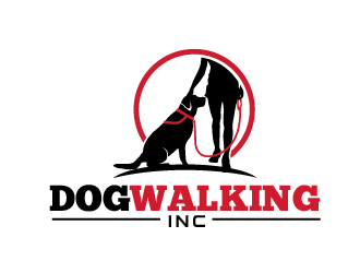 Dog Walking Inc logo design by THOR_