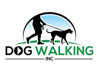 Dog Walking Inc logo design by logoguy