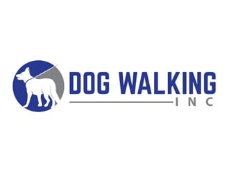 Dog Walking Inc logo design by logoguy